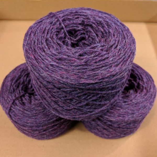 Heather (Purple Marl) DK weight yarn 100 gram ball