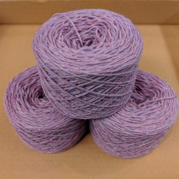 Heather Rose (Pink/Lilac Marl) DK weight yarn 100 gram ball