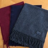Solid Shade Cashmere Scarves