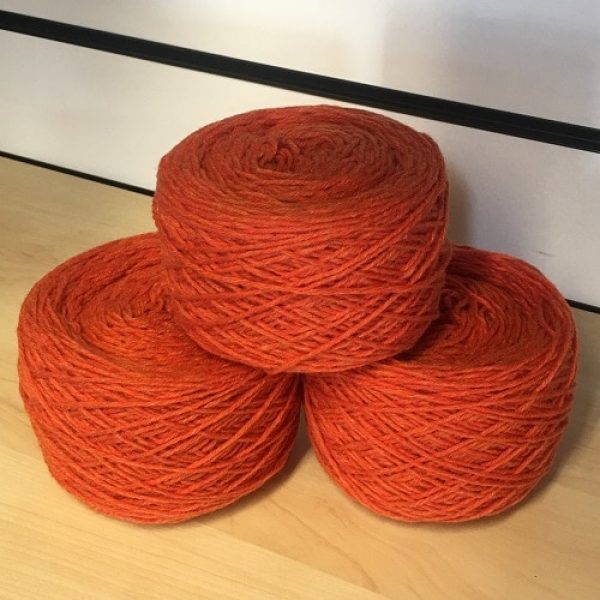 Jaffa (Light Orange) Aran weight yarn 100 gram ball